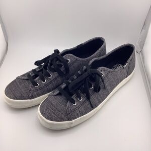KEDS Ortholite Woman’s 9.5 Black Lace Up Casual Sneakers
